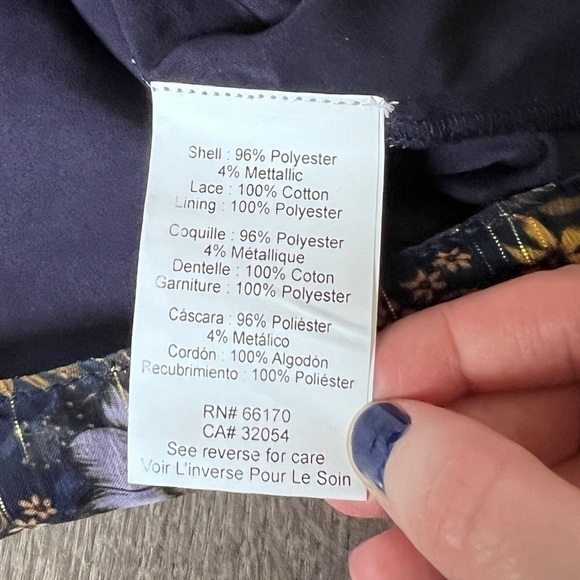 Anthropologie Mynah Cristy Crochet Blouse Size Extra Small - Picture 12 of 12